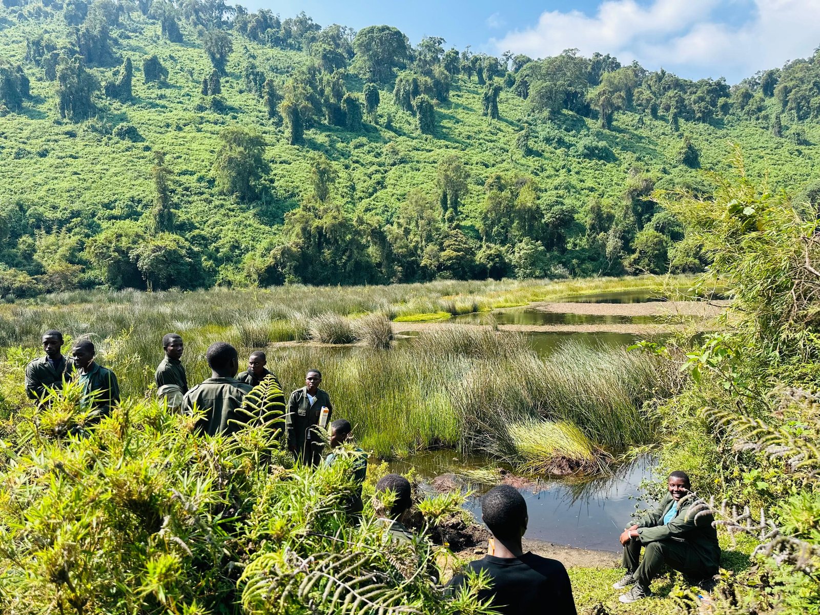 Virunga Academy professional local guides in training